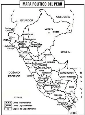 Cuentos de Don Coco: MAPA POLÍTICO DEL PERÚ PARA COLOREAR ... Cuentos de Don Coco: MAPA POLÍTICO DEL PERÚ PARA COLOREAR ...