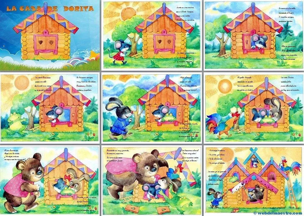 Cuentos infantiles - La casa de Dorita - Web del maestro Cuentos infantiles - La casa de Dorita - Web del maestro
