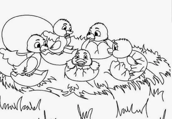 Cuentos infantiles: Dibujos del patito feo para colorear. Cuentos infantiles: Dibujos del patito feo para colorear.