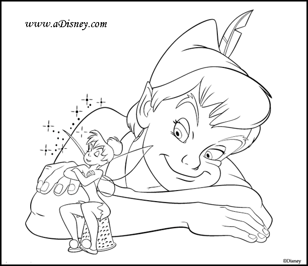 Cuentos infantiles: Peter Pan para colorear. Dibujos para imprimir ... Cuentos infantiles: Peter Pan para colorear. Dibujos para imprimir ...
