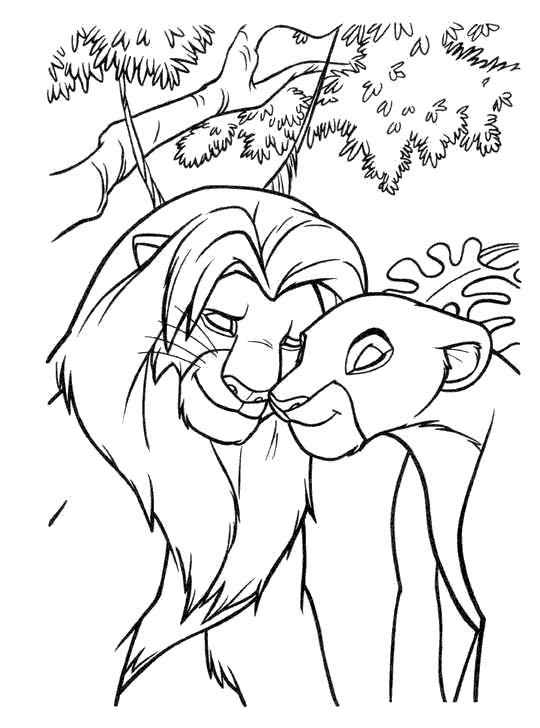 Cuentos infantiles: El rey león para colorear. Dibujos para imprimir. Cuentos infantiles: El rey león para colorear. Dibujos para imprimir.