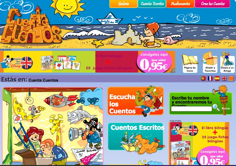 Cuentos interactivos para niños a través de Internet « Actualidad ...
