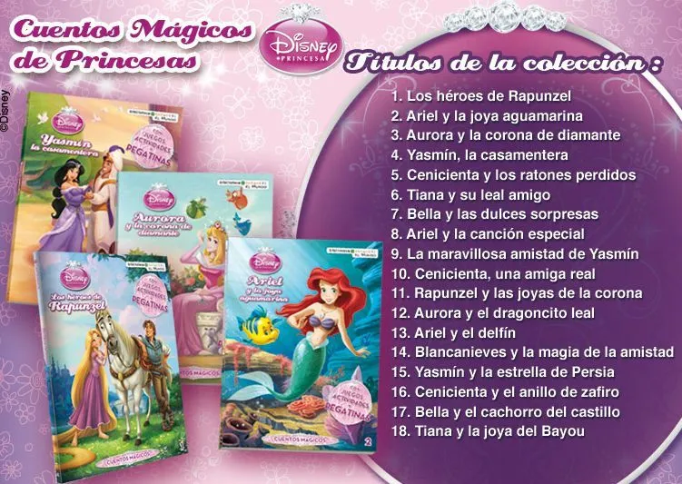 Colección: Cuentos mágicos de princesas | TusPrincesasDisney.com Colección: Cuentos mágicos de princesas | TusPrincesasDisney.com