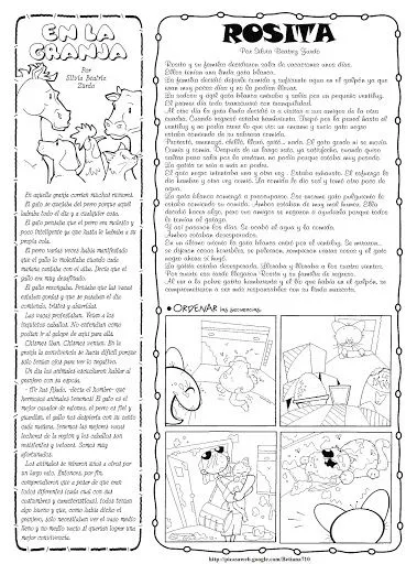 CUENTOS Y SECUENCIAS FICHAS DE LENGUAJE DE CUENTOS Y SECUENCIAS