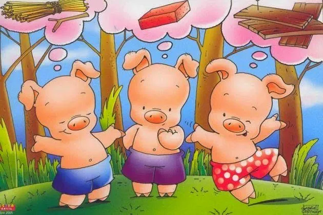 Cuentos tradicionales: LOS TRES CERDITOS. AUTOR ANÓNIMO ... Cuentos tradicionales: LOS TRES CERDITOS. AUTOR ANÓNIMO ...