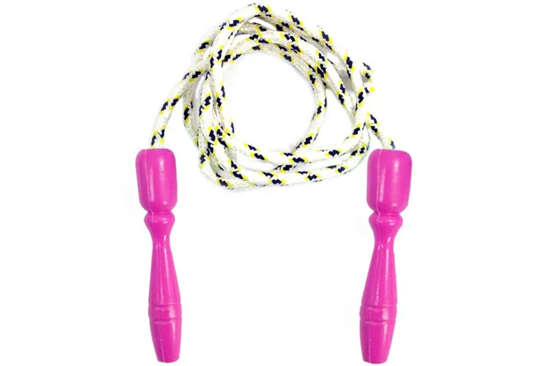 CUERDA PARA SALTAR SKIPPING ROPE, ELABORADA DE HILO TEJIDO, MANGOS ... CUERDA PARA SALTAR SKIPPING ROPE, ELABORADA DE HILO TEJIDO, MANGOS ...