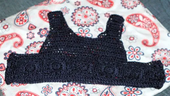 Cuerpo de crochet para vestido | Mislaboresypunto
