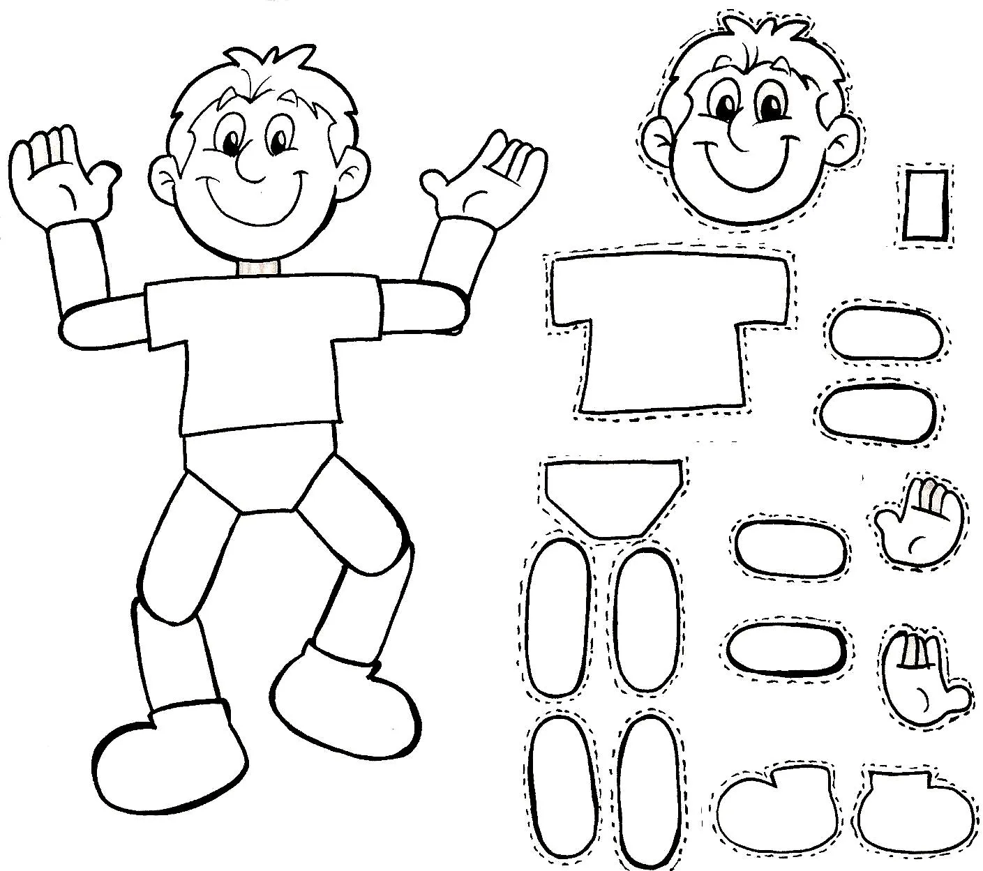 El cuerpo humano para armar - Didactalia: material educativo El cuerpo humano para armar - Didactalia: material educativo