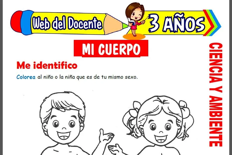 Mi Cuerpo para Niños de 3 Años – Web del Docente Mi Cuerpo para Niños de 3 Años – Web del Docente