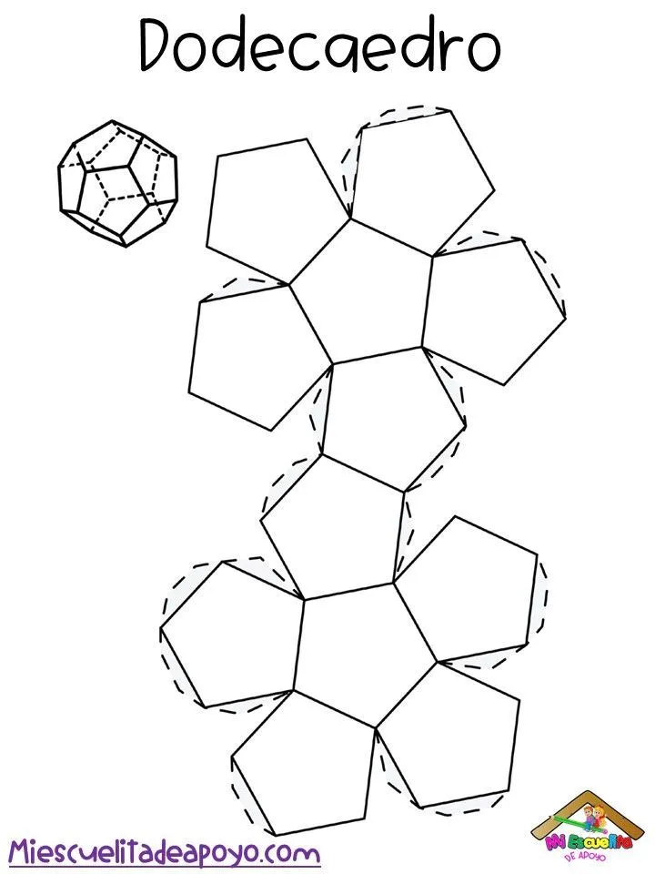 Cuerpos geométricos para armar PDF | Cuerpos geometricos para armar,  Figuras geometricas para armar, Como hacer figuras geometricas