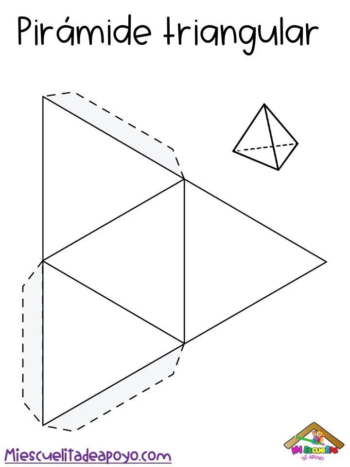 Cuerpos geométricos para armar PDF | Cuerpos geometricos para armar, Piramide triangular, Actividades de geometría Cuerpos geométricos para armar PDF | Cuerpos geometricos para armar, Piramide triangular, Actividades de geometría