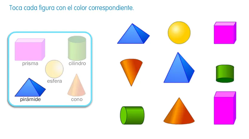 CUERPOS GEOMÉTRICOS. VOLÚMENES - AULA PT