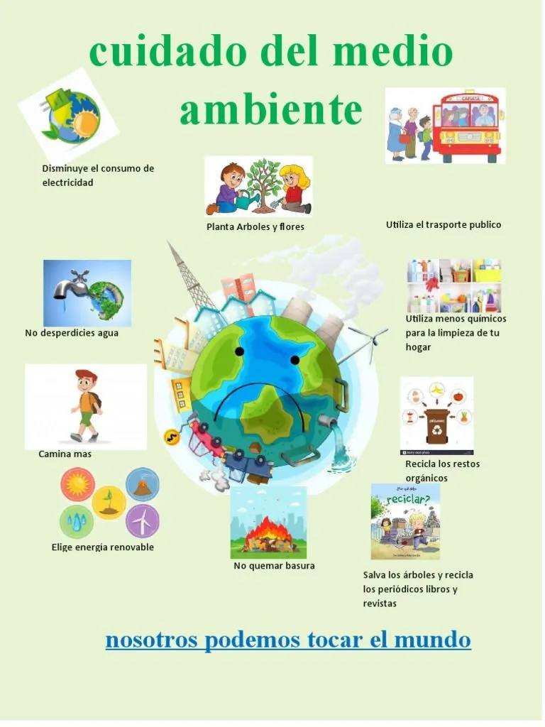 Cuidado Del Medio Ambiente Cartel | PDF