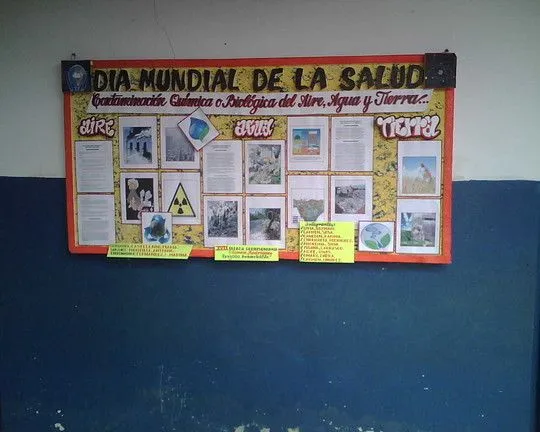 Cuidando mi liceo: Carteleras informativas