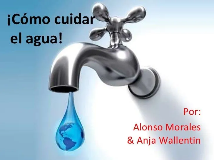 Como cuidar el agua