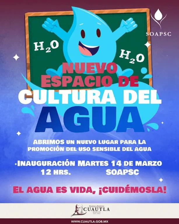A cuidar el agua!