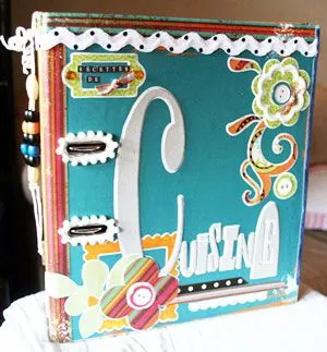 Cuisine Scrapbook | Recipe mini book idea |Scrapbooking Gifts Cuisine Scrapbook | Recipe mini book idea |Scrapbooking Gifts