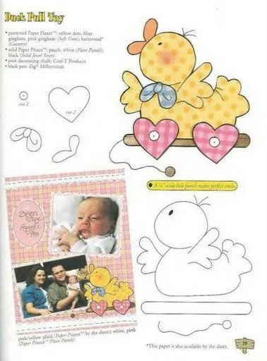 Cultura Infantil: Molde goma eva patito