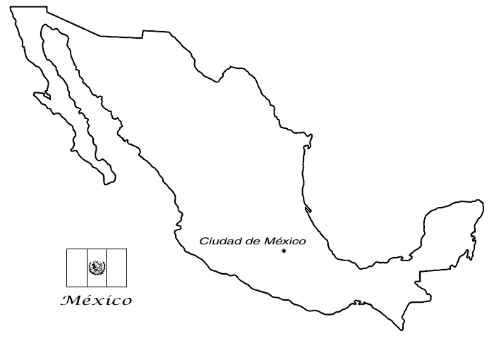 FOTOS DIBUJOS CULTURA GEOGRAFIA: DIBUJOS DEL MAPA DE MEXICO