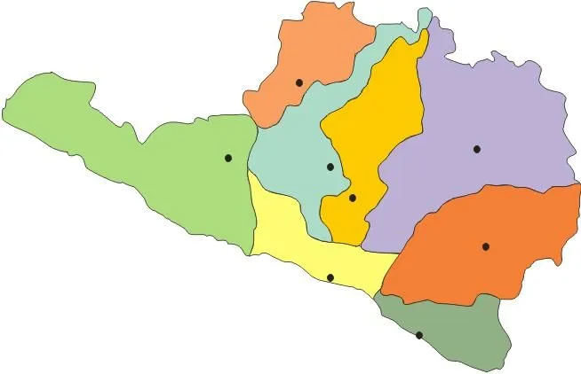 CULTURA MISCELANEAS IMAGENES DIBUJOS: MAPA POLITICO DE AREQUIPA