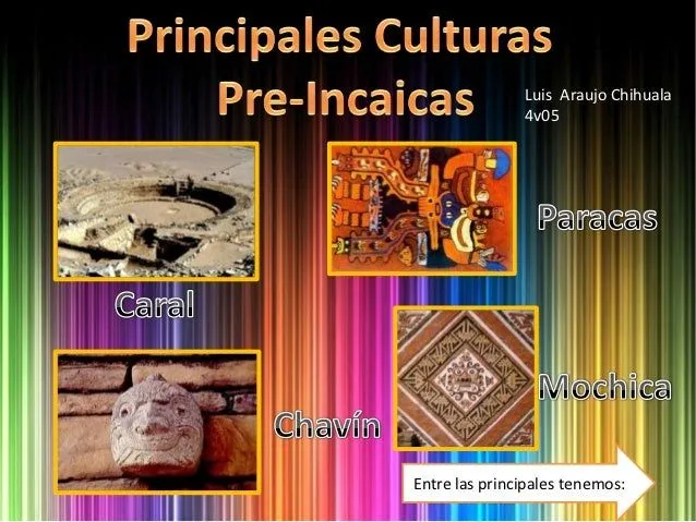Culturas pre incaicas
