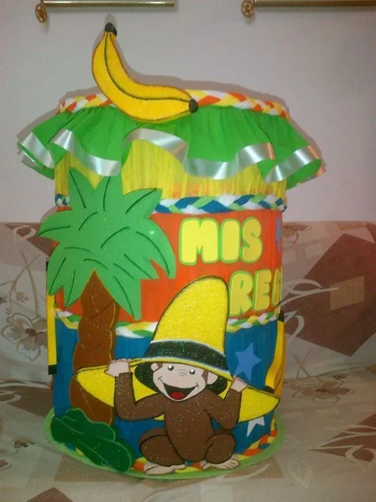 Caja de Regalo de Jorge el Curioso... | Manualidades Hermosas ... Caja de Regalo de Jorge el Curioso... | Manualidades Hermosas ...