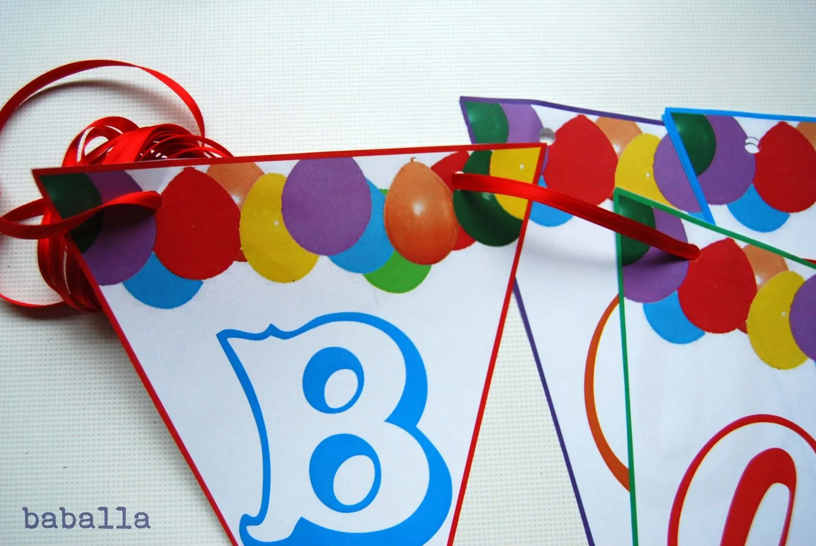 EL CUMPLE … LOS BANDERINES | Baballa en stylelovely. EL CUMPLE … LOS BANDERINES | Baballa en stylelovely.