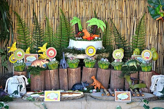 Fiesta de cumpleaños de dinosaurios - Inspiración e ideas para ...