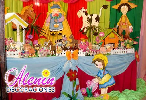 CUMPLE INFANTIL: Cumple "Granja & animalitos" CUMPLE INFANTIL: Cumple "Granja & animalitos"