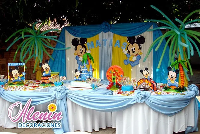 CUMPLE INFANTIL: Cumple "Mickey baby" - Asunción CUMPLE INFANTIL: Cumple "Mickey baby" - Asunción