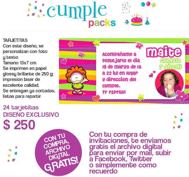 Cumple Packs: GUSANITO. Tarjetas, stickers e imanes personalizados ... Cumple Packs: GUSANITO. Tarjetas, stickers e imanes personalizados ...