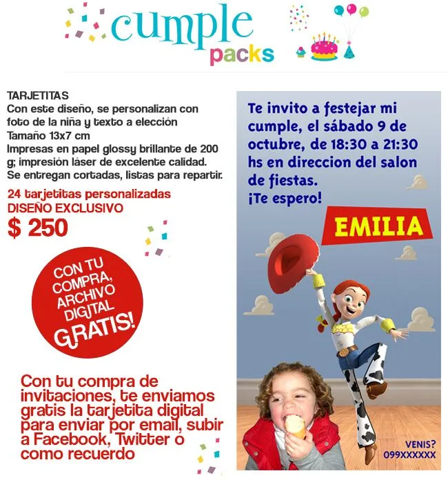 Invitaciónes para imprimir de jessie la vaquerita - Imagui Invitaciónes para imprimir de jessie la vaquerita - Imagui
