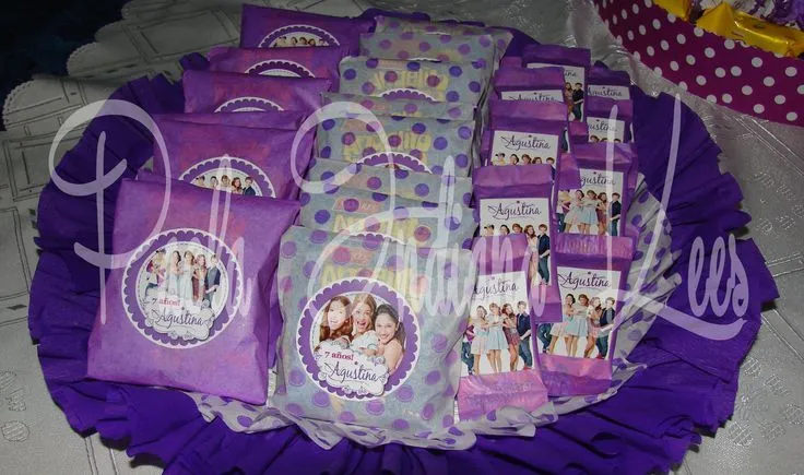 Cumple temático #Violetta #Alfajores #Chocolatines | Ideas Fiesta ... Cumple temático #Violetta #Alfajores #Chocolatines | Ideas Fiesta ...