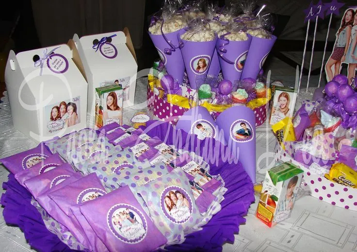 Cumple temático #Violetta | violeta disney | Pinterest Cumple temático #Violetta | violeta disney | Pinterest