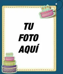 postal de cumpleaños añadiendo una fotografía digital a este marco ... postal de cumpleaños añadiendo una fotografía digital a este marco ...