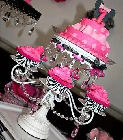 Cumpleaños un año de Minnie Mouse