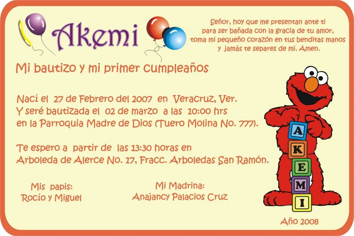 CUMPLEAÑOS » ELMO 1