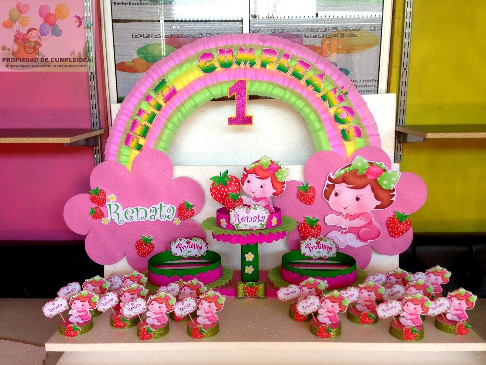 Cumpleaños de frutillita bebé - Imagui