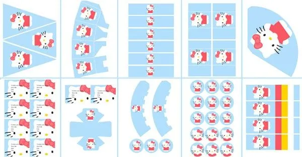 Cumpleaños de Hello Kitty ¡imprimibles gratis! Cumpleaños de Hello Kitty ¡imprimibles gratis!