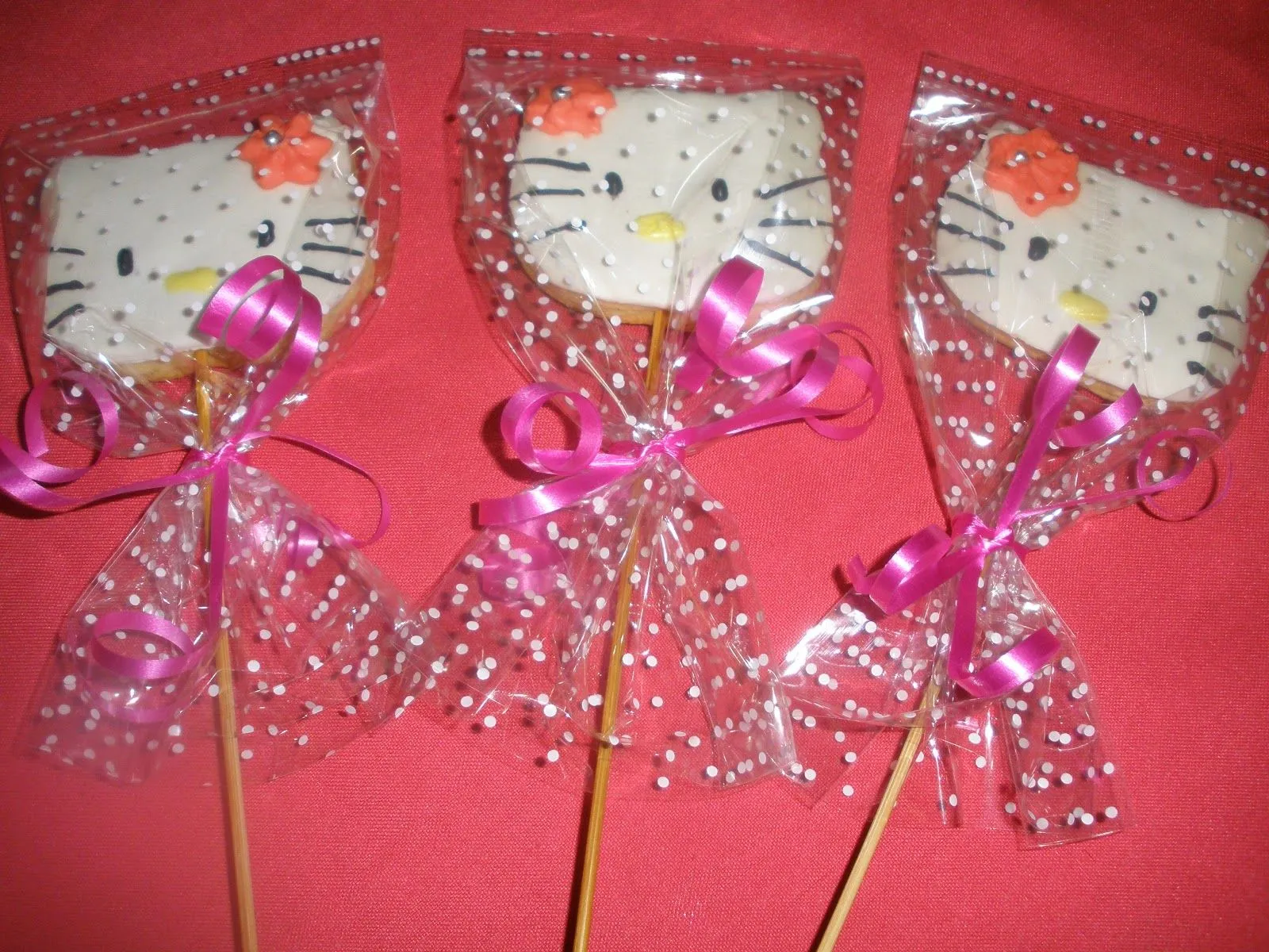 Cumpleaños infantiles : Souvenires de hello kitty