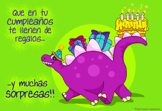 Que en tu cumpleaños te lleguen de regalos y muchas sorpresas ... Que en tu cumpleaños te lleguen de regalos y muchas sorpresas ...