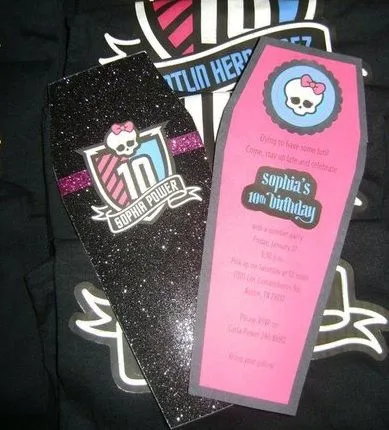 Cumpleaños de Monster High