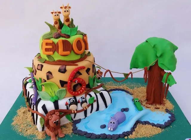 El cumpleaños safari de eloy.....muchas fotos! [