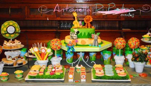 Decoración con animales de la selva para cumpleaños - Imagui Decoración con animales de la selva para cumpleaños - Imagui