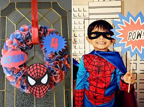 Cumpleaños de Spiderman