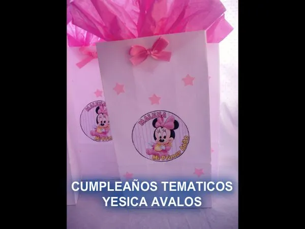 Cumpleaños temáticos: cumple tematico DE MINNIE bebe Cumpleaños temáticos: cumple tematico DE MINNIE bebe