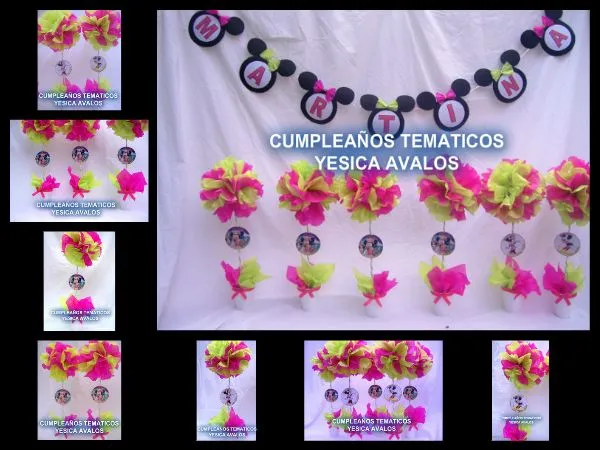 Cumpleaños temáticos: cumple tematico DE MINNIE bebe Cumpleaños temáticos: cumple tematico DE MINNIE bebe