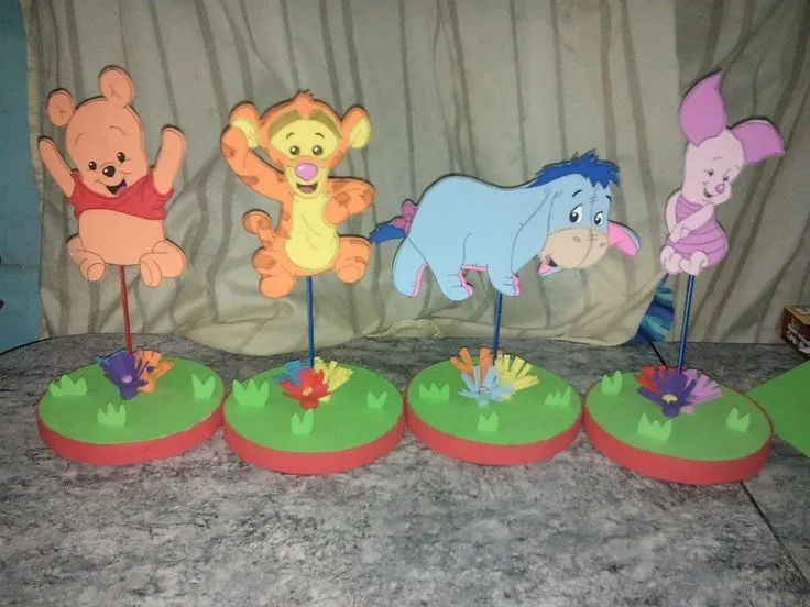 Cumpleaños Winnie Pooh en goma eva centros de mesa - Imagui ... Cumpleaños Winnie Pooh en goma eva centros de mesa - Imagui ...
