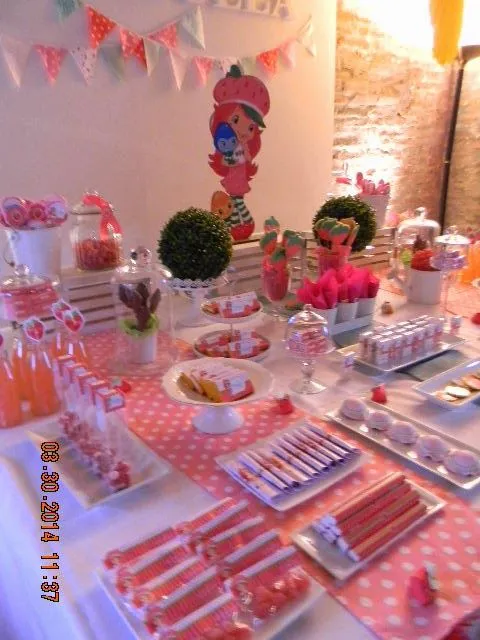 Cumples Tematicos: Cumpleaños de Frutillitas para Valentina