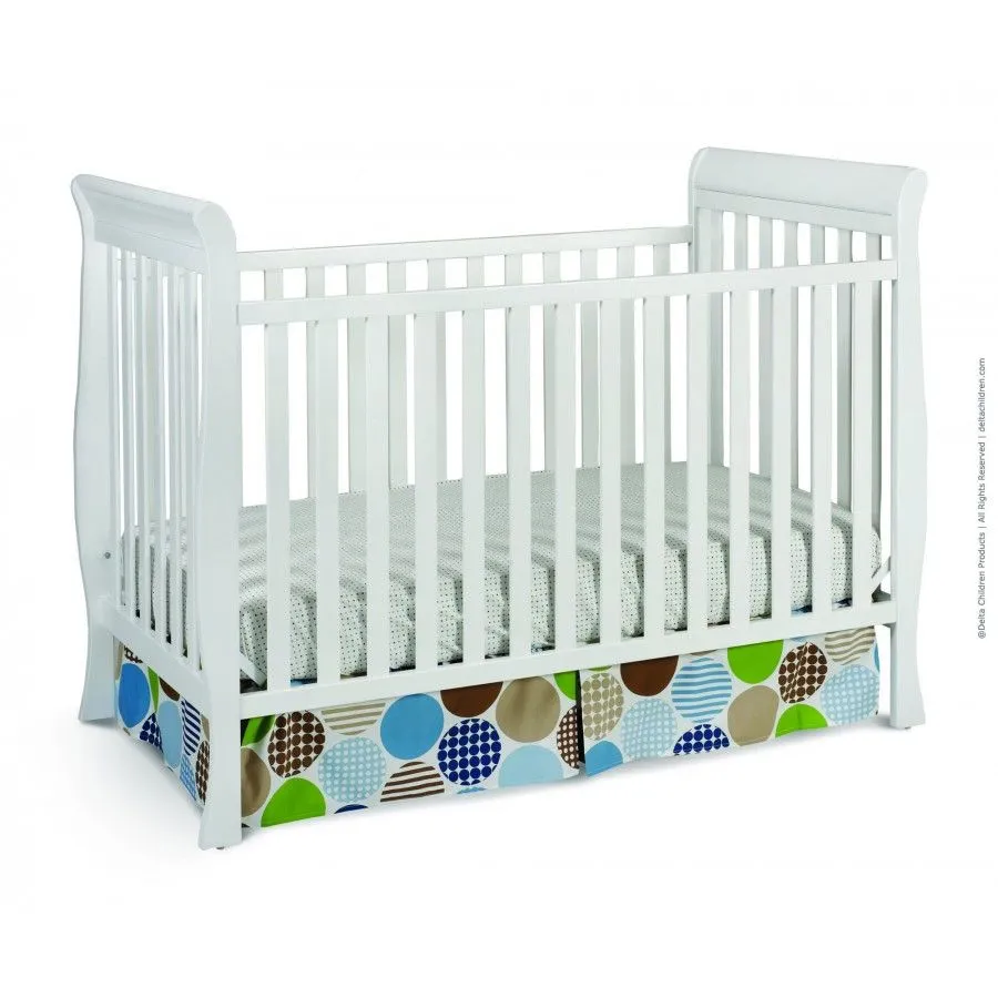 Cuna de madera 3 en 1 Glenwood blanca Delta Children's Products ...